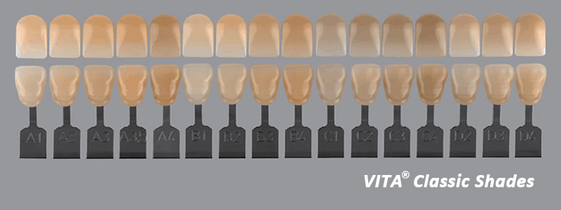 diş hekimliği için dayanıklı diş zirkonya klasik tonları