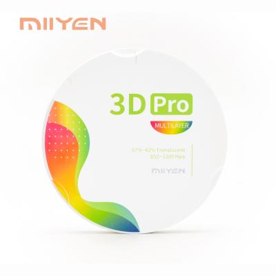 Dental Zirconia Block 3D Pro Multilayer