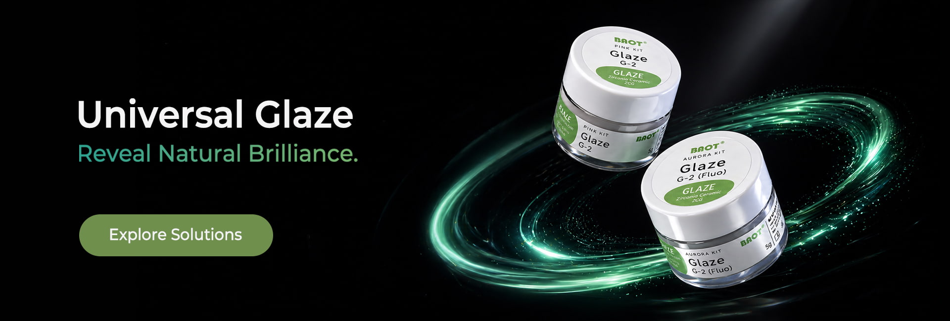 Universal glaze